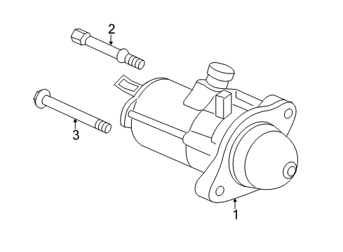 2022 Acura ILX Starter Diagram 1