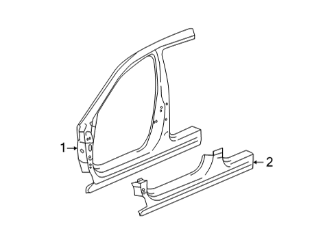 2024 Acura MDX Aperture Panel Diagram