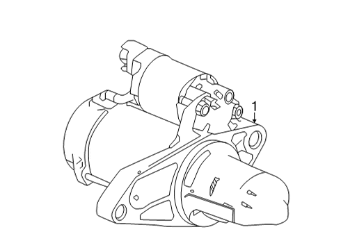 2022 Acura TLX Starter Diagram 2