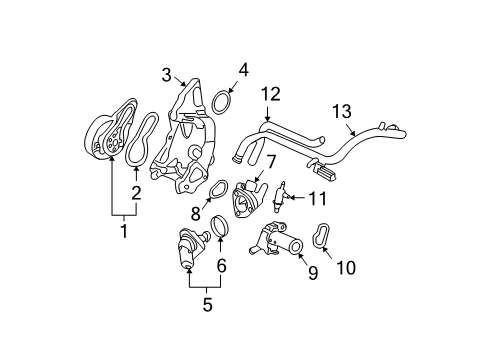 Valve, Air Assist Diagram for 36281-PNA-G01