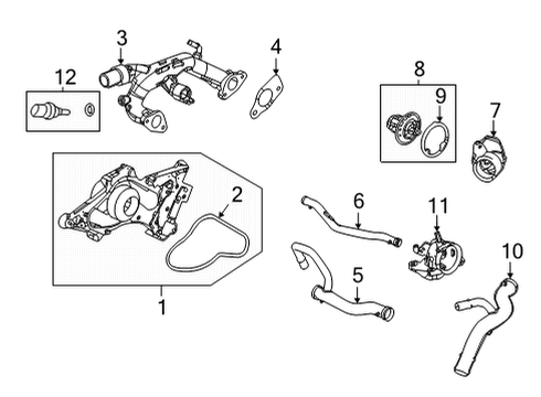 2022 Acura TLX Powertrain Control Diagram 6