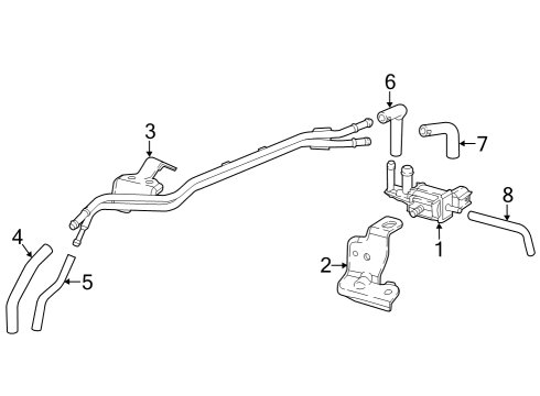 2023 Acura Integra Emission Components Diagram 1