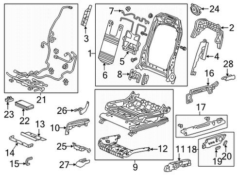 2023 Acura TLX Heated Seats Diagram 4