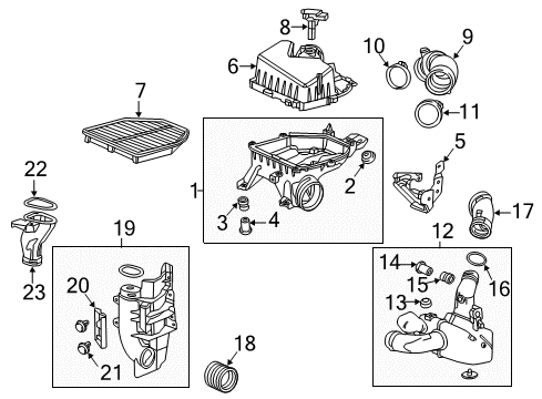 2021 Acura ILX Electronic Control Unit Diagram for 37820-R4H-C42