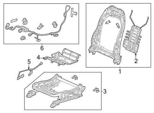 2023 Acura Integra Tracks & Components Diagram 3