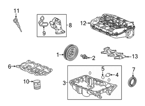 2022 Acura MDX General Assembly Diagram for 10002-61B-A00