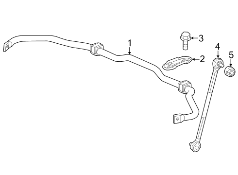 2024 Acura Integra Link, Left Front Diagram for 51325-TGH-A01