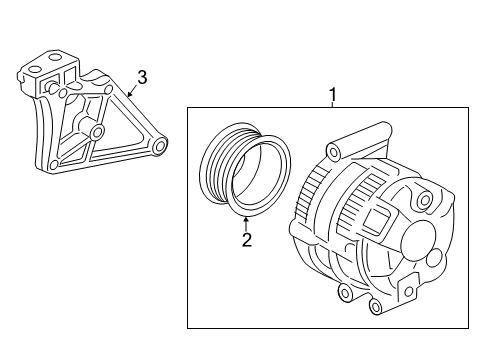 2022 Acura ILX Alternator Diagram 2