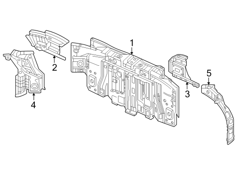 2023 Acura Integra Rear Body Diagram