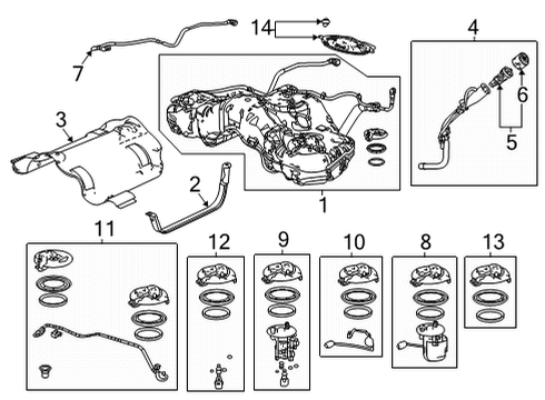 2021 Acura TLX Pump Kit Diagram for 06161-6B2-305