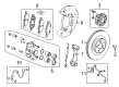 Diagram for 2023 Acura MDX ABS Control Module - 57100-TYA-A05