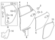 Diagram for Acura Integra Door Seal - 72828-T20-A01