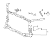 Diagram for 2023 Acura TLX Radiator Support - 60400-TGZ-A02ZZ