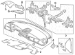 Diagram for Acura Integra Instrument Panel - 77100-3S5-A10ZA