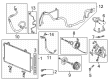 Diagram for 2023 Acura TLX A/C Hose - 80330-TGZ-A01