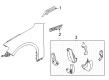 Diagram for 2022 Acura TLX Emblem - 75717-TGZ-A01