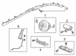 Diagram for 2022 Acura RDX Air Bag Control Module - 77960-TJB-A12