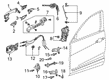 Diagram for 2022 Acura RDX Door Handle - 72160-TJB-A01