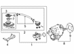 Diagram for 2024 Acura RDX Brake Booster - 01469-TJB-H04