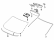 Diagram for 2022 Acura RDX Windshield - 73111-TJB-C22