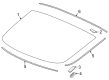 Diagram for Acura Integra Windshield - 73211-3S5-A01