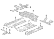 Diagram for Acura Integra Front Crossmember - 65110-T20-305ZZ