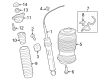 Diagram for 2023 Acura MDX Shock And Strut Mount - 52670-TYB-A02