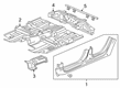 Diagram for Acura RDX Floor Pan - 65100-TJB-316ZZ