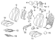 Diagram for 2023 Acura MDX Seat Cushion - 81137-TYA-A23