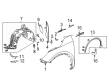 Diagram for 2023 Acura MDX Emblem - 75717-TYB-A01