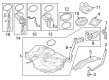 Diagram for Acura Accelerator Pedal Position Sensor - 17800-T20-L01