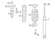 Diagram for 2024 Acura Integra Shock Absorber - 52611-T60-J02