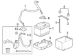 Diagram for 2023 Acura Integra Battery Cable - 32600-3S5-A10