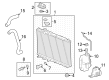 Diagram for 2023 Acura Integra Radiator - 19010-64A-A01