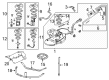 Diagram for 2023 Acura MDX Fuel Pressure Regulator - 17052-TYB-A01