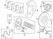 Diagram for Acura MDX Brake Caliper - 45019-TYB-A12