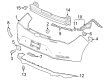 Diagram for Acura Integra Bumper - 04715-3S5-A20ZZ