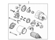 Diagram for 2023 Acura MDX Starter Motor - 31200-6S9-A01