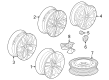 Diagram for 2024 Acura MDX Rims - 42800-TYB-A40