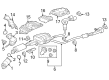 Diagram for 2023 Acura MDX Exhaust Heat Shield - 74610-TYB-A00