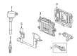 Diagram for 2024 Acura MDX Engine Control Module - 37820-61A-A22