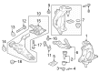 Diagram for 2024 Acura Integra Control Arm - 51350-T60-J00