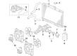 Diagram for 2023 Acura MDX Fan Motor - 38616-6FB-A01