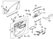 Diagram for 2023 Acura MDX Door Trim Panel - 83501-TYA-A12ZJ