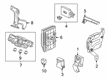 Diagram for 2023 Acura RDX Body Control Module - 38800-TJB-AQ1