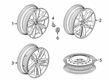 Diagram for Acura RDX Rims - 42800-TJB-A20