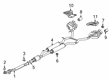 Diagram for 2023 Acura RDX Muffler - 18307-TJB-A91