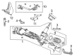 Diagram for Acura TLX Steering Gear Box - 53620-TGV-A04