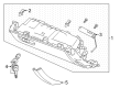 Diagram for 2022 Acura TLX Glove Box - 77501-TGV-A06ZB