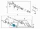 Diagram for 2023 Acura MDX CV Boot - 44017-TYB-A01
